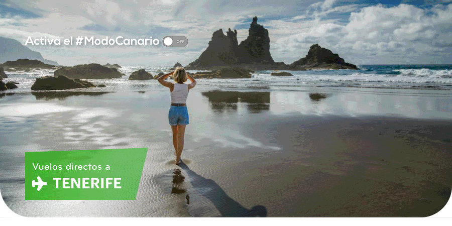 Vuelos directos a Tenerife