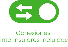 Conexión con cualquier isla sin coste
